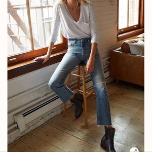 Free People x we the free Vixen Denim jeans blue size 25